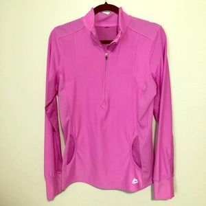 Pink 1/2 zip